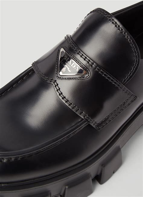 prada loafers ebay|prada monolith loafers second hand.